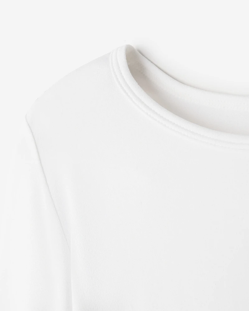 T-shirt sport à ourlet tulipe ajusté pour filles