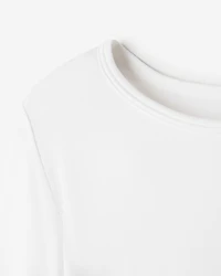 T-shirt sport à ourlet tulipe ajusté pour filles