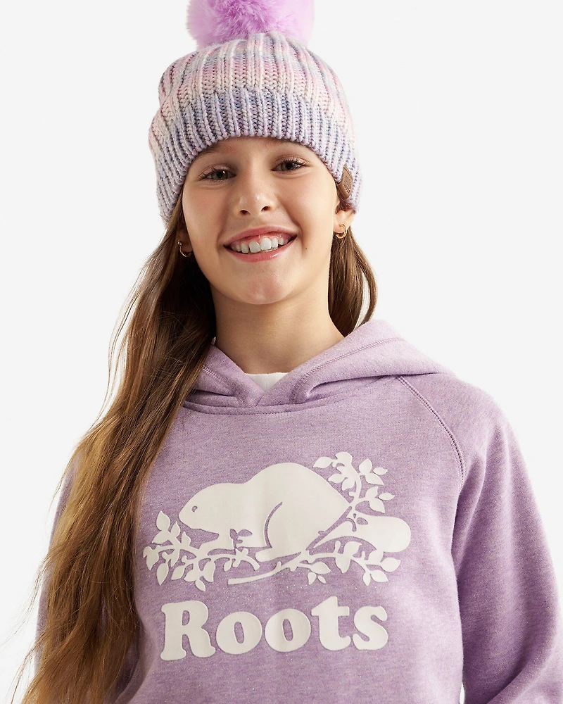 Chandail kangourou original scintillant à capuchon pour enfants