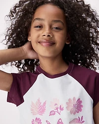 Girls Olivia Floral T-Shirt