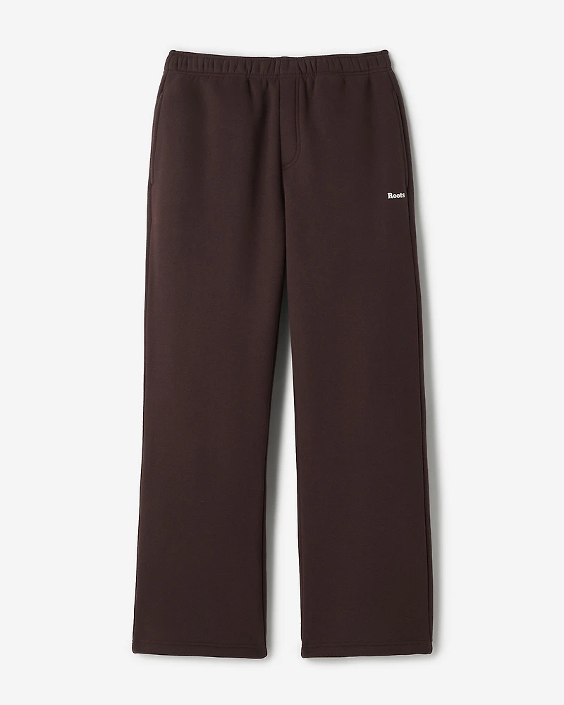 Pantalon en molleton Nuage à jambe droite