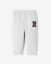Baby Plaid Applique Sweatpant