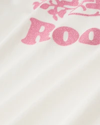 T-shirt original Cooper le castor en coton bio pour tout-petits