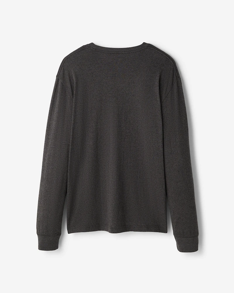 Mens Organic Perfect Pepper Long Sleeve T-Shirt