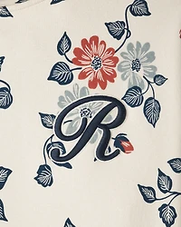 Chandail à capuchon motif floral