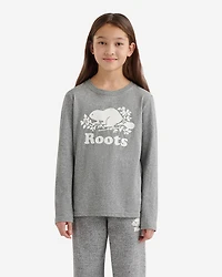 Kids Organic Original Cooper Beaver Long Sleeve T-Shirt