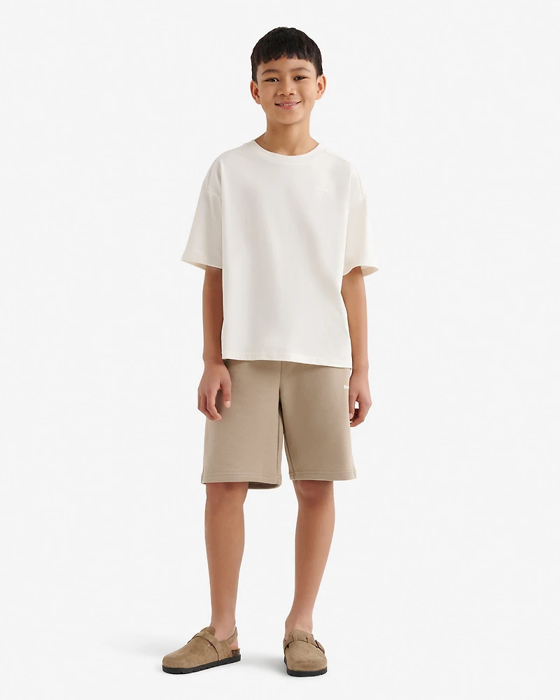 Short en molleton Nuage estival pour enfant