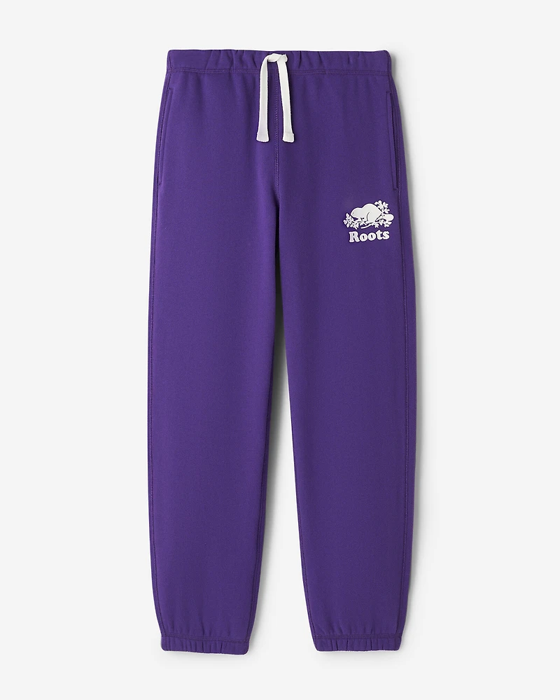Pantalon original en molleton de coton bio Roots pour enfants
