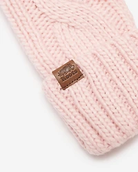 Mitaines à torsades Olivia