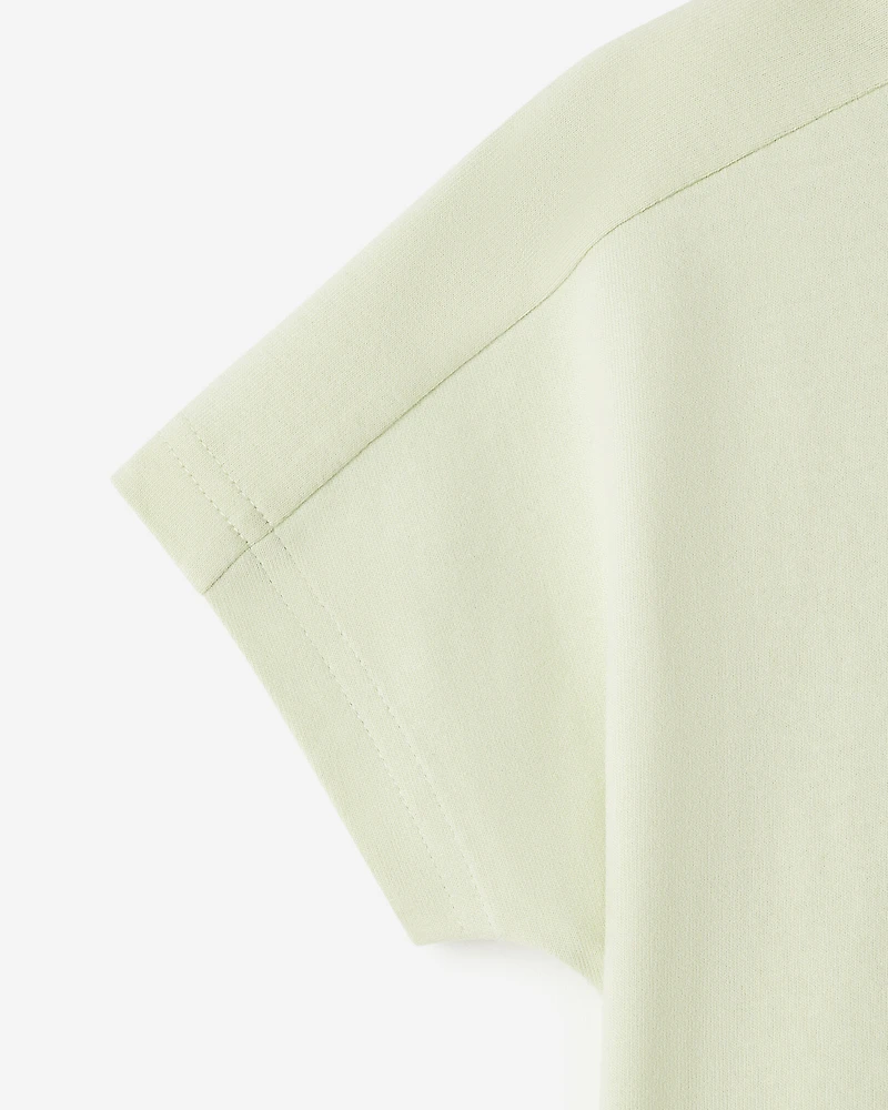 T-shirt ample en molleton Nuage estival pour toute-petite