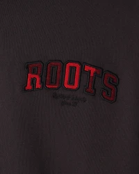 Plaid Applique Half Zip