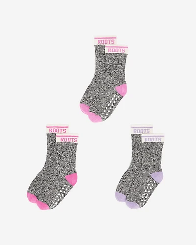 Baby & Toddler Cabin Ankle Sock 3 Pack