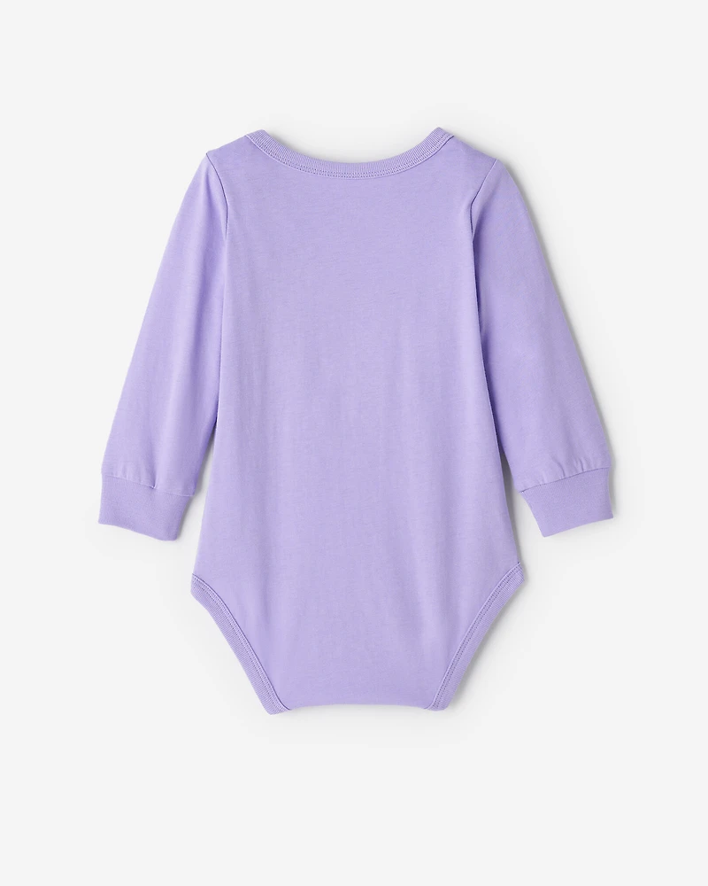 Baby Organic Cooper Beaver Bodysuit