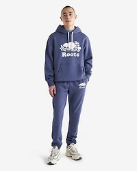 Chandail kangourou original à capuchon en coton bio