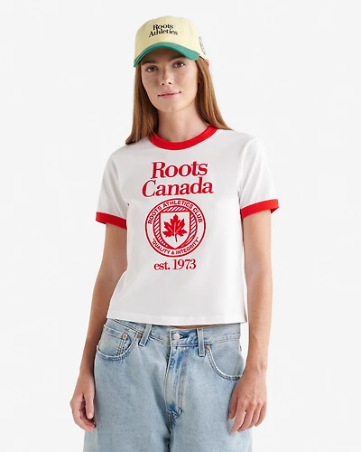 T-shirt aux bordures contrastantes Athlétisme nordique