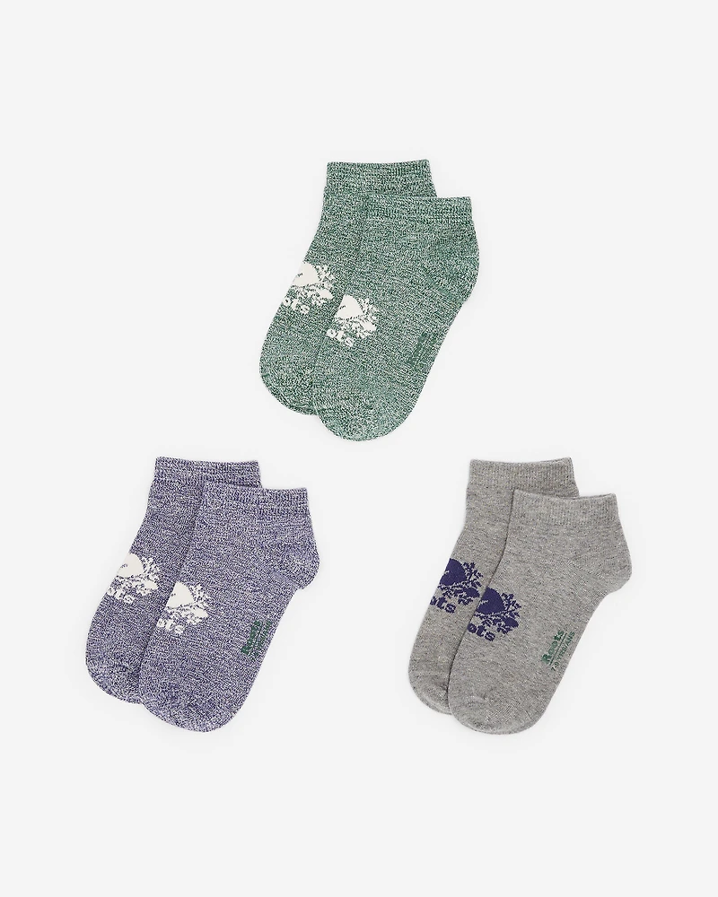 Kids Everyday Cooper Ped Sock 3 Pack