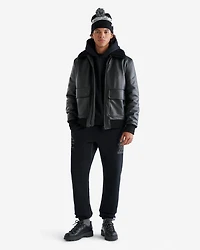 Leather Aviator Jacket