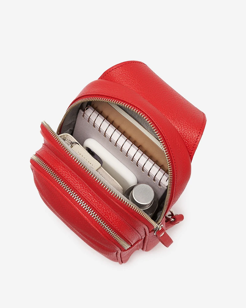 Sac à bandoulière Trinité en cuir Cervino