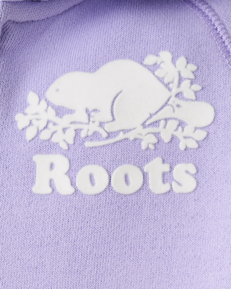 Chandail original à capuchon et glissière en coton bio pour tout-petits