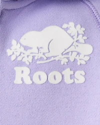 Chandail original à capuchon et glissière en coton bio pour tout-petits