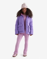 Pantalon côtelé scintillant à jambe évasée Cooper pour fille