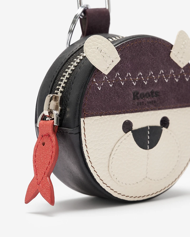 Polar Bear Zip Coin Pouch