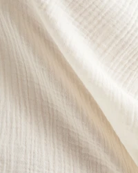 Pantalon à jambe large en coton Isla