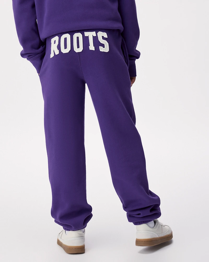 Pantalon original en molleton de coton bio Roots pour enfants