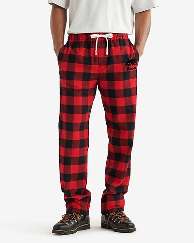 Mens Park Plaid Pajama Pant