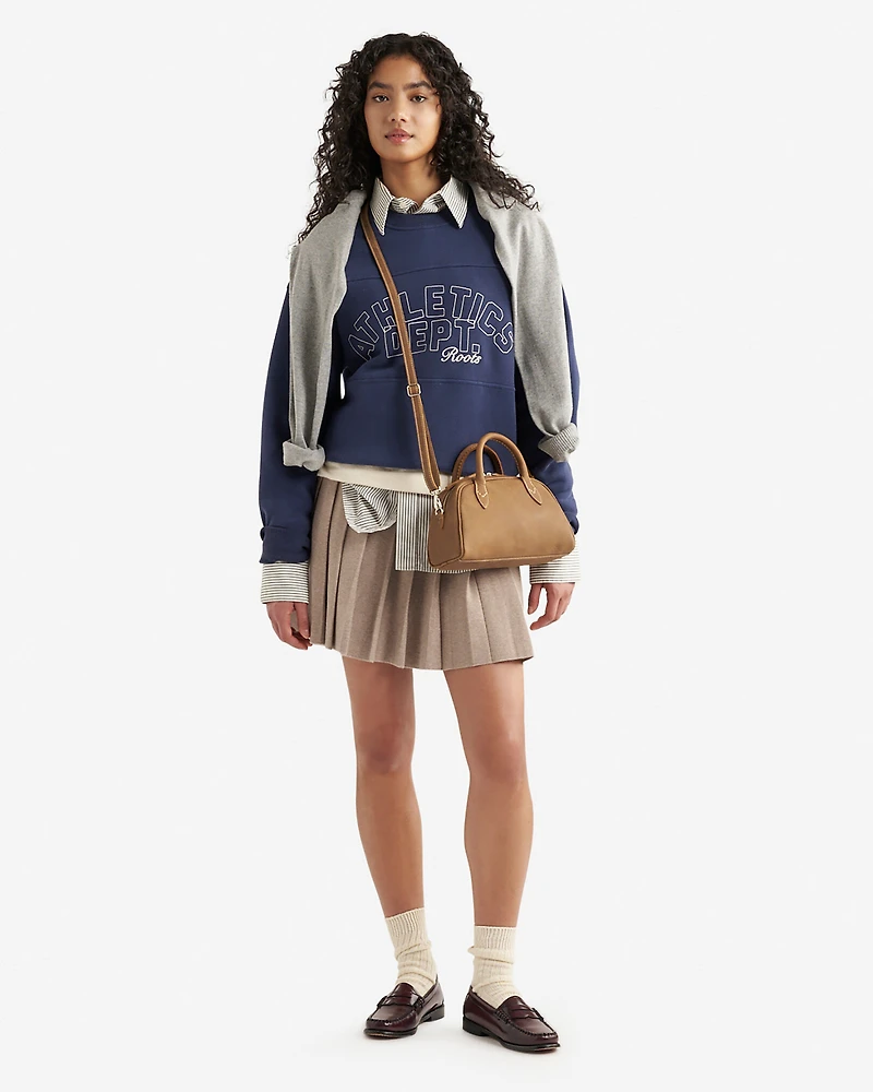 Mini jupe à plis Bowen