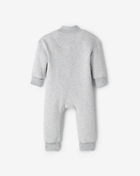 Baby Plaid Applique Romper