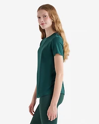 Renew Knit Short Sleeve Top