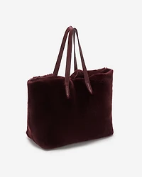 Shearling Carryall Tote
