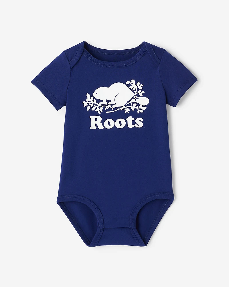 Baby Organic Cooper Short Sleeve Bodysuit