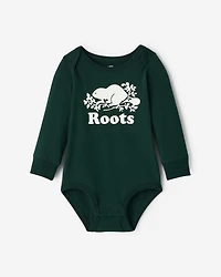 Baby Organic Cooper Beaver Bodysuit