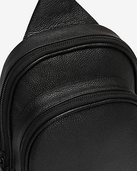 Grand sac à bandoulière Trinité en cuir Cervino