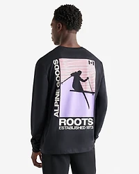 Mens Vintage Alpine Goods Long Sleeve T-Shirt