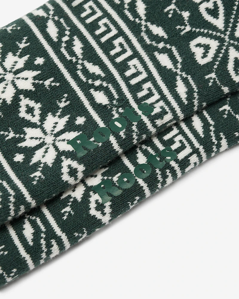 Mi-chaussettes Temps des Fêtes pour adultes 