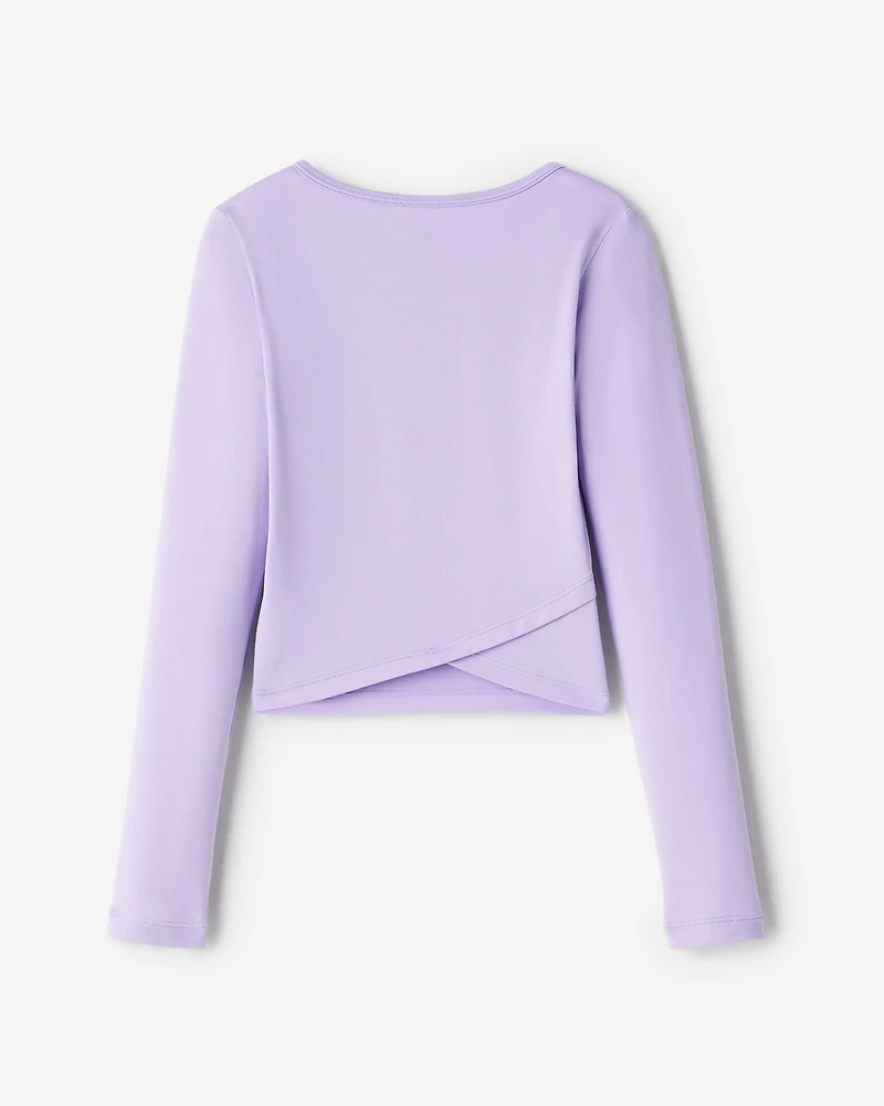 Girls Active Tulip Hem T-Shirt