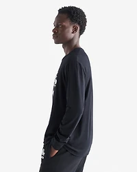 T-shirt à manches longues Cooper le castor pour hommes