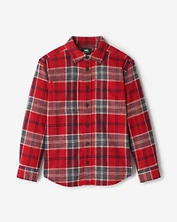 Kids Plaid Tidings Shirt