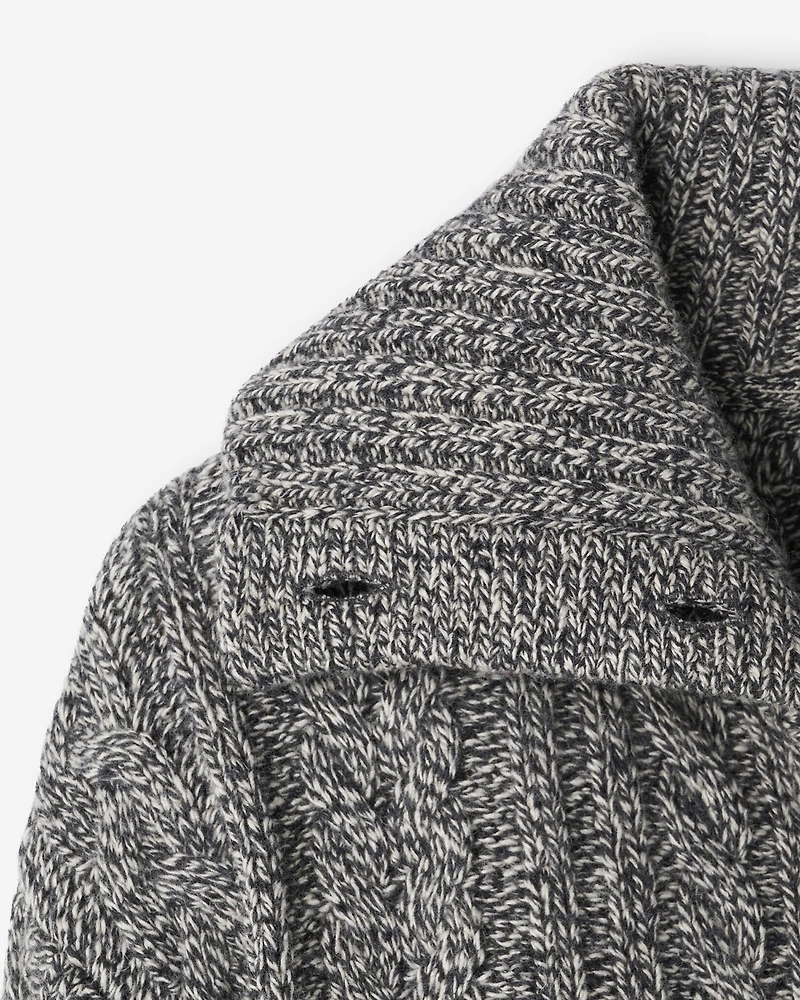 Cardigan à col Cabane