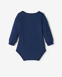 Baby Organic Cooper Beaver Bodysuit