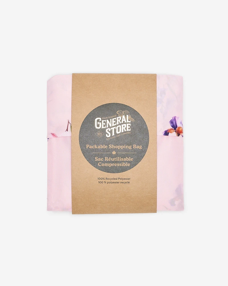 Roots Packable Shopping Bag