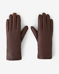 Gants tactiles en cuir nappa pour femmes