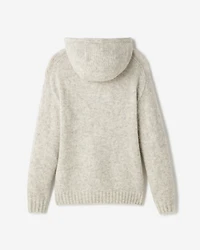 Chandail à capuchon en laine d'alpaga Aurora