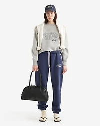 Sac à main style bowling en cuir Cervino