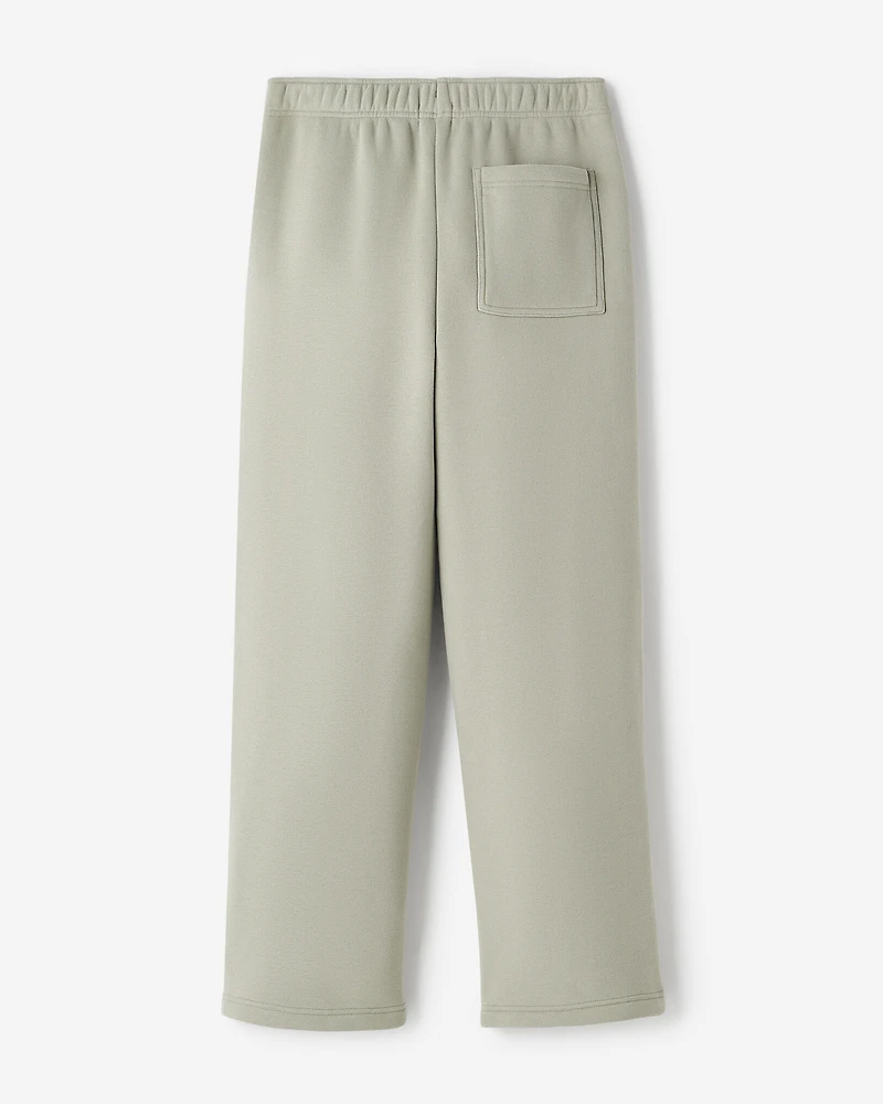 Pantalon en molleton Nuage à jambe droite