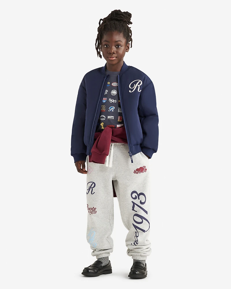 Blouson universitaire Signature Roots pour enfants
