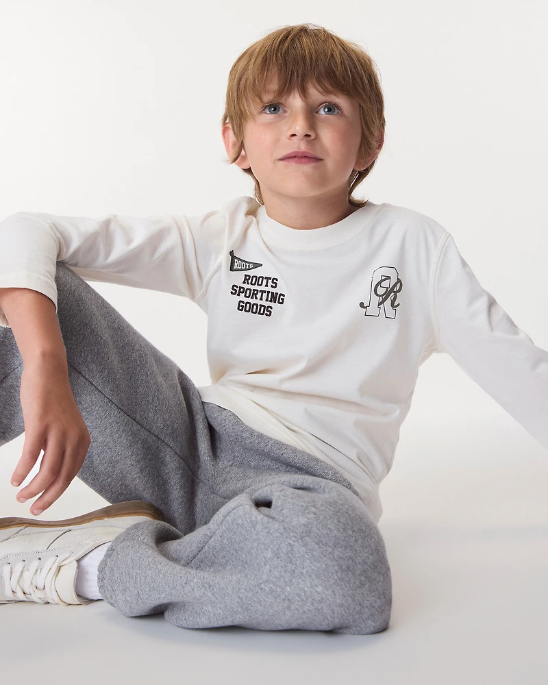 T-shirt à manches longues Roots Academy pour enfants